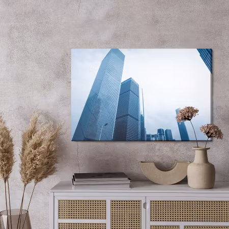 Canvastavla - Modern skyscrapers, hong kong