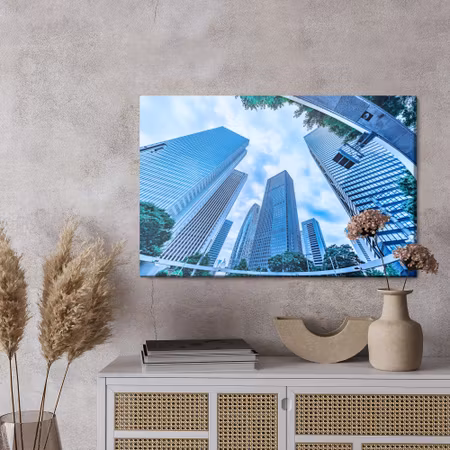 Canvastavla - Beautiful modern buildings