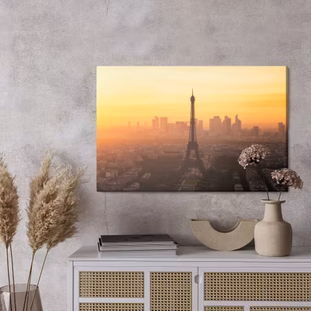 Canvastavla - View of paris