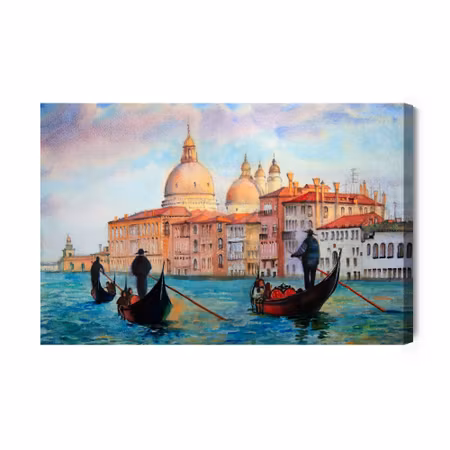 Canvastavla - Venice as painted