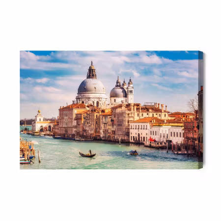 Canvastavla - Morning in venice