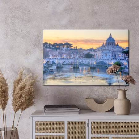 Canvastavla - The climate of rome