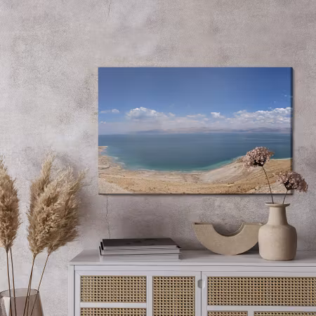 Canvastavla - Horizon over the dead sea