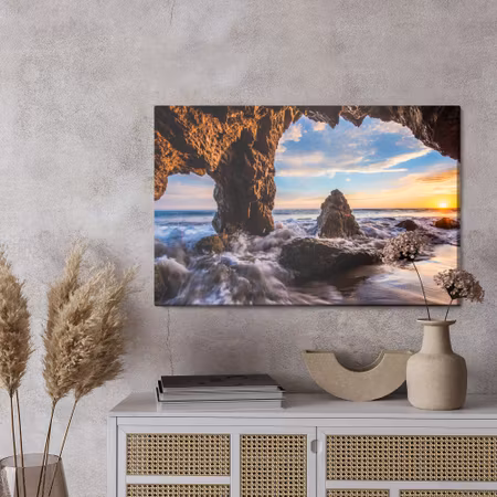 Canvastavla - Sea cave