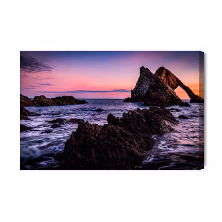 Canvastavla - Rocks in the sea