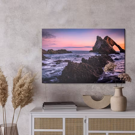 Canvastavla - Rocks in the sea