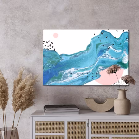 Canvastavla - Abstract waves