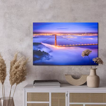 Canvastavla - Golden Gate bridge, San Francisco