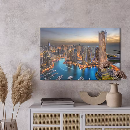 Canvastavla - Dubai skyline