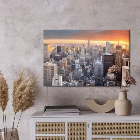 Canvastavla - Building of new york