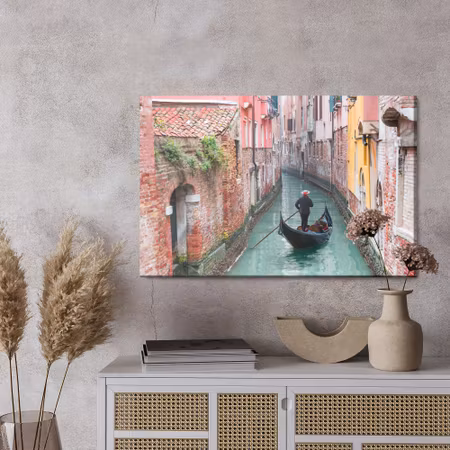 Canvastavla - Building of venice