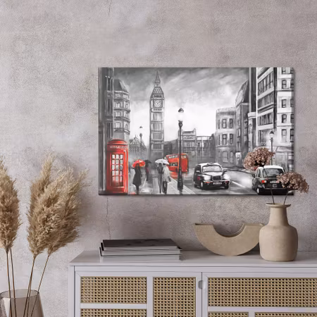 Canvastavla - Cars in london