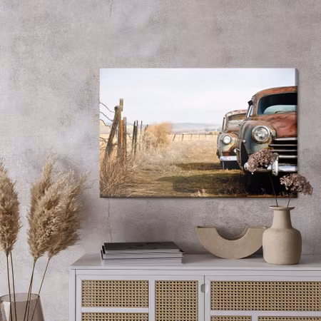 Canvastavla - Vintage cars