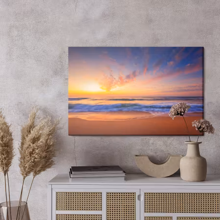 Canvastavla - Clouds by the sea