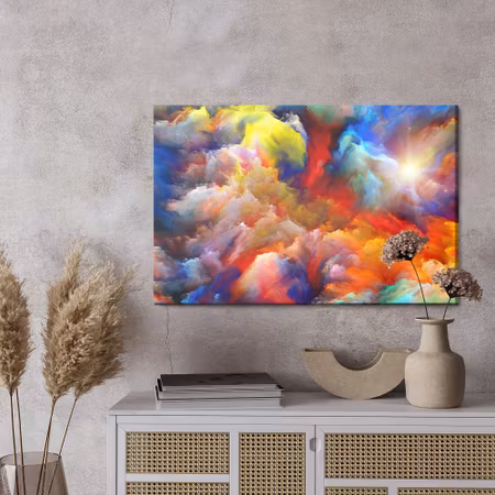 Canvastavla - Colorful and modern abstraction