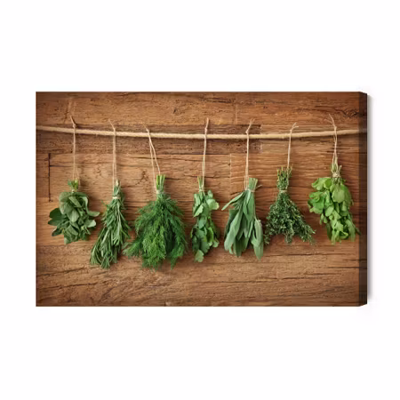 Canvastavla - Herbs of provence