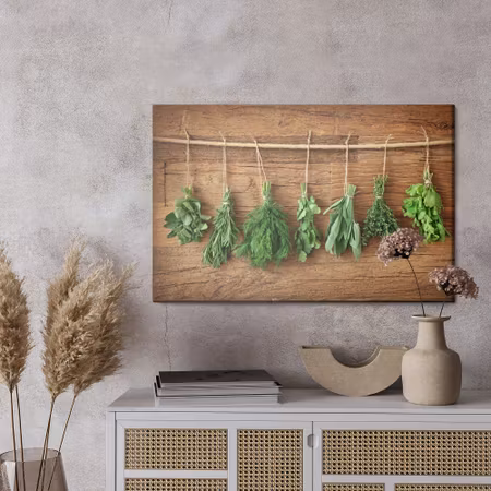 Canvastavla - Herbs of provence