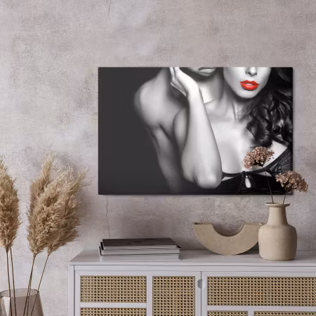 Canvastavla - Couple embracing each other