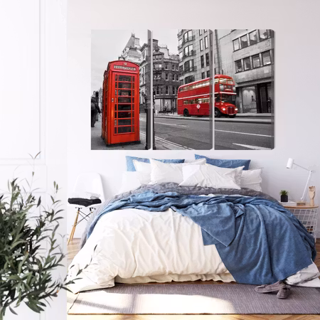 Canvastavla - Vintage american car in cuba