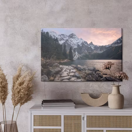 Canvastavla - Majestic mountain landscape