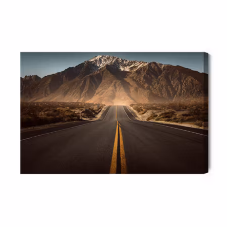 Canvastavla - Mountain road