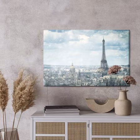 Canvastavla - View on paris