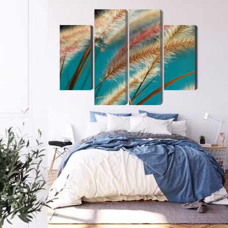 Canvastavla - Plants on a macro scale