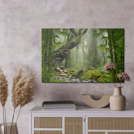 Canvastavla - Tropical jungle