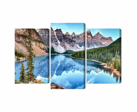 Canvastavla - Moraine Lake in banff national park,