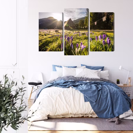 Canvastavla - Chocho?owska valley in the tatras 3d