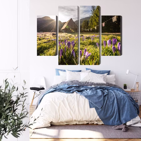 Canvastavla - Chocho?owska valley in the tatras 3d