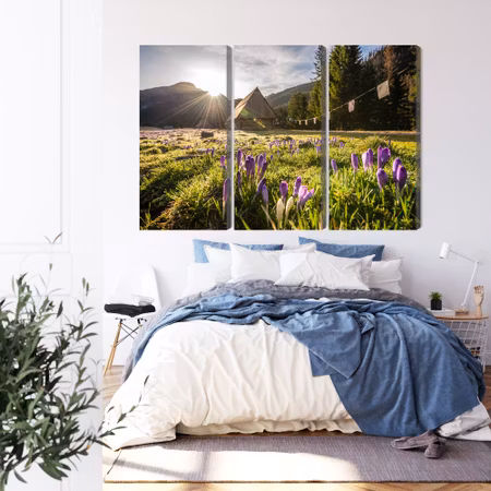 Canvastavla - Chocho?owska valley in the tatras 3d