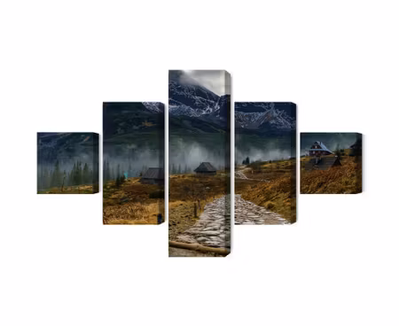 Canvastavla - Tatrza?ska hala g?sienicowa 3d