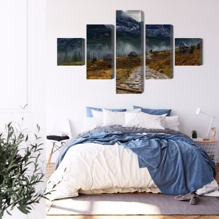 Canvastavla - Tatrza?ska hala g?sienicowa 3d