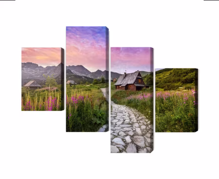 Canvastavla - Hala g?sienicowa in the tatras 3d