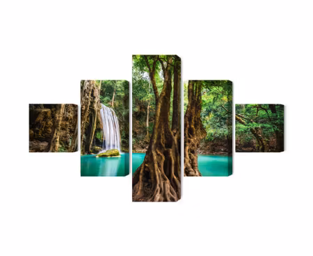 Canvastavla - Erawan waterfalls
