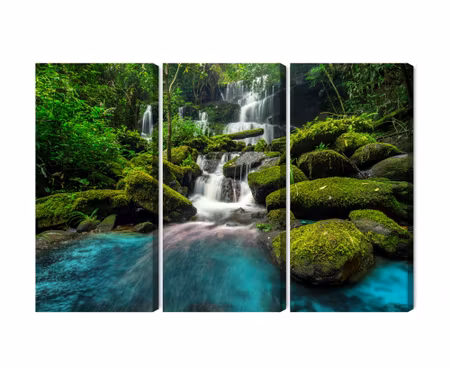 Canvastavla - A beautiful waterfall in the jungle