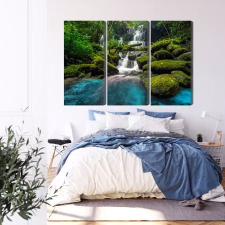 Canvastavla - A beautiful waterfall in the jungle