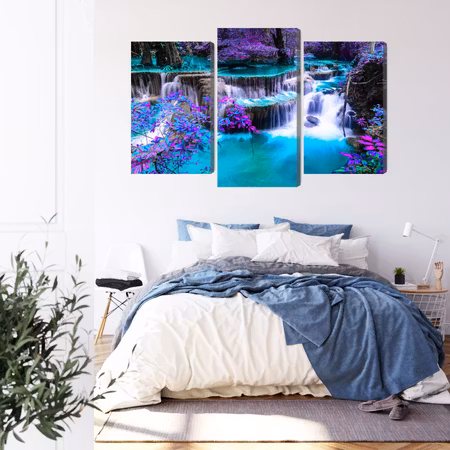 Canvastavla - Huay mae khamin waterfall