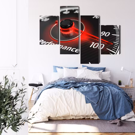 Canvastavla - Modern 3d counter