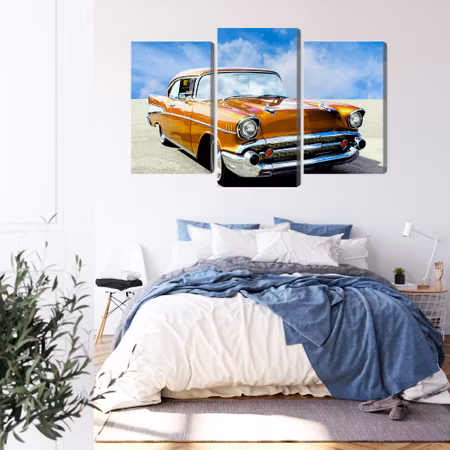 Canvastavla - American vintage car