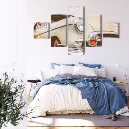 Canvastavla - American car from the 1950s