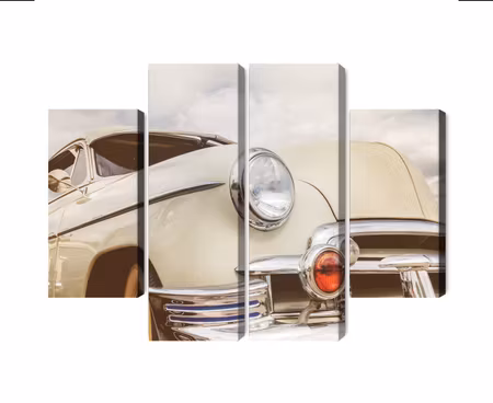 Canvastavla - American car from the 1950s