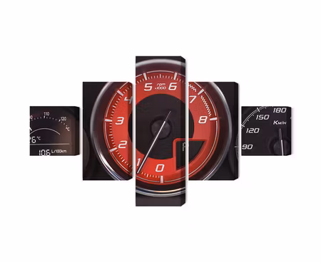 Canvastavla - Modern dashboard