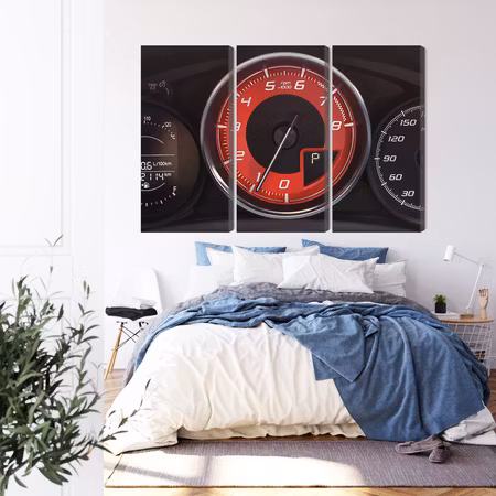 Canvastavla - Modern dashboard