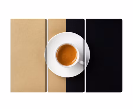 Canvastavla - A cup of italian coffee