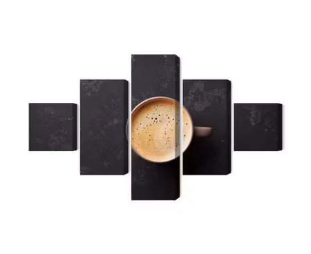 Canvastavla - A cup of fresh coffee