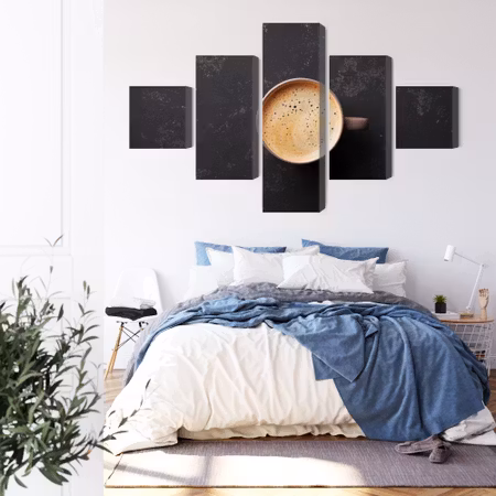 Canvastavla - A cup of fresh coffee