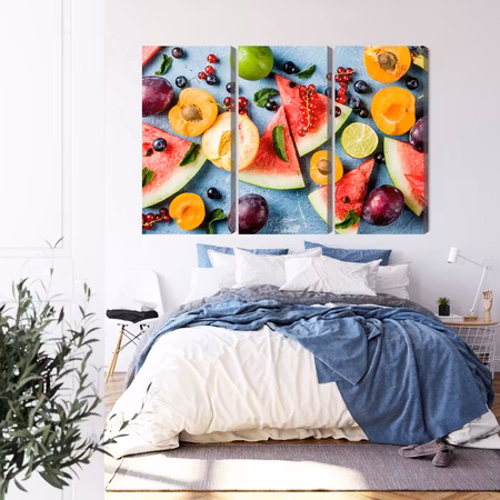 Canvastavla - Holiday fruit