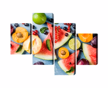 Canvastavla - Holiday fruit